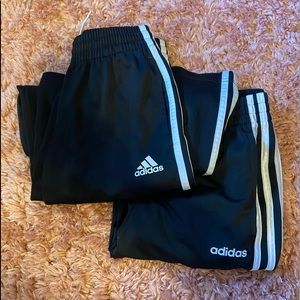 Adidas youth medium black pants